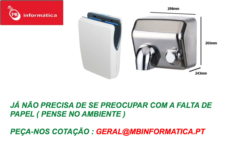 SECADOR DE M&Atilde;OS